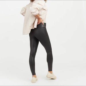 Spanx Faux Leather Leggings